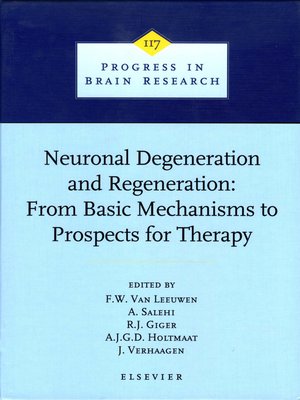 cover image of Neuronal Degeneration and Regeneration